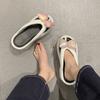 Fashion Flip-flops Women's Summer Outer Wear 2025 New Internet Celebrity Super Fire Thick Bottom Heightening Pinch Foot Beach Cool Slippers