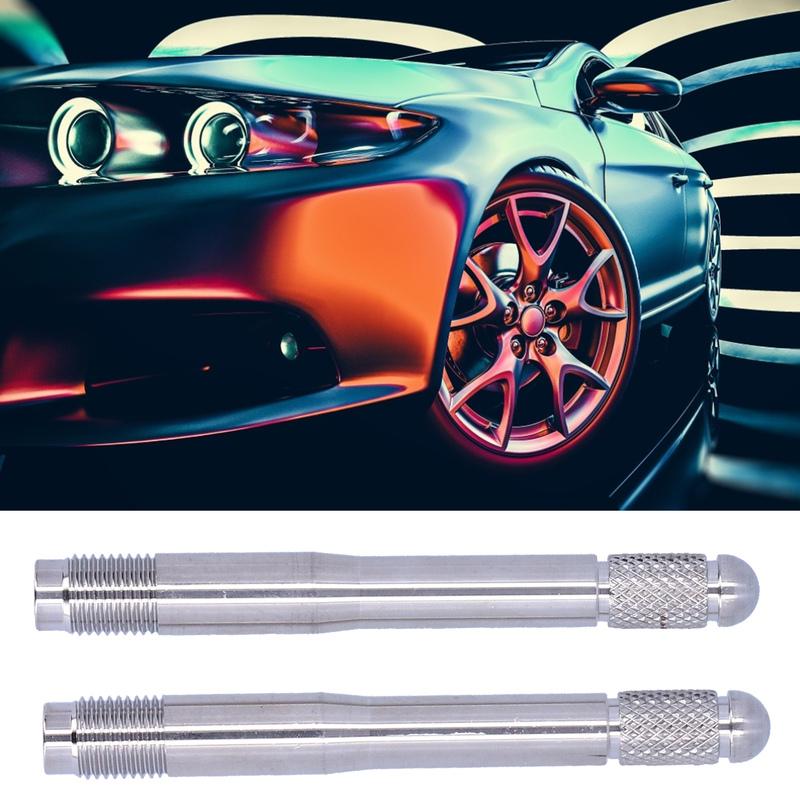 2pcs Wheel Stud Alignment Pins Wheel Mounting Guide X 1.5 Thread Stainless Steel Tool