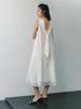 Ganiesong Halter Ribbon Breeze Dress_Ivory