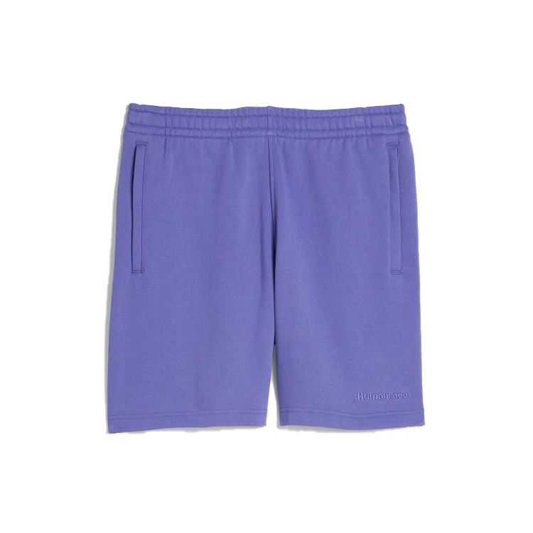 Adidas Originals Trefoil X Pharrell Williams Co-Branded Solid Color Elastic Waist Casual Sports Shorts Men Purple HF9922 XL