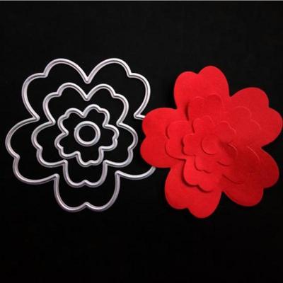 Metall Stanzformen Blumen Schablonen DIY Handgemacht Scrapbooking Stanzteile Album Papierkarten Deko Haushalt Küche Backwerkzeuge