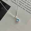 Blue Star Necklace, Light Luxury, Super Immortal Pentagram Collarbone Chain, Korean Version, New Popular Necklace