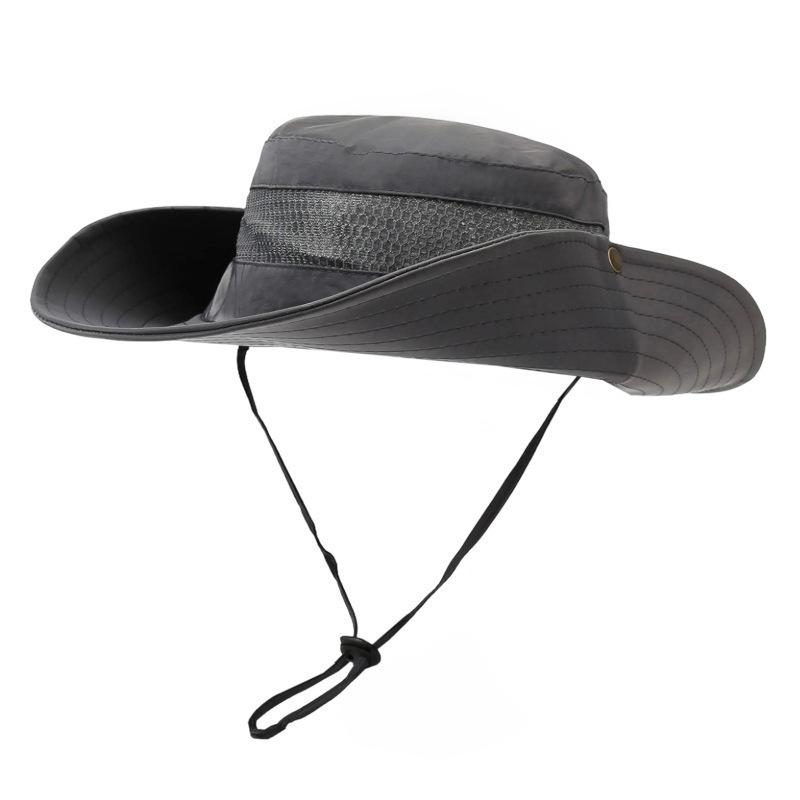Sunscreen hat men's summer sun hat outdoor climbing sun new breathable bucket hat fishing hat women