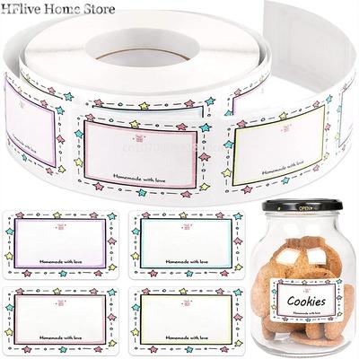 250 יח'/גליל מדבקות תווית סיווג למטבח, מדבקות תאריך לאחסון מזון במקרר, למכולה, לשקית, לצנצנת, לאריזה