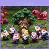 Dwarf Scene Miniature Resin Garden Decor With Fairy Figures For Home Or Gift Use