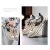 Mens Winter Warm Thick Lined Casual Sneakers Non-Slip Rubber Sole Low-Cut Dad Shoes