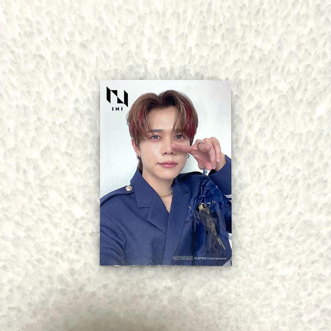 

[USED] INI Kyosuke Fujimaki Lapones Store Trading Card