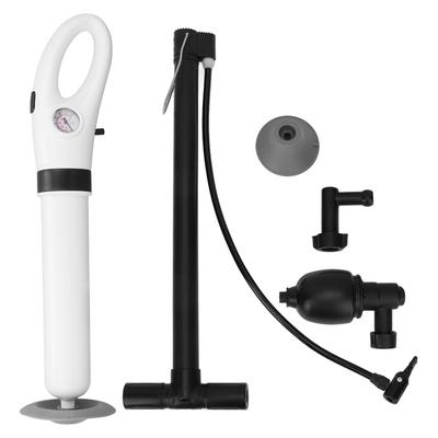 Air Toilet Plunger Pneumatic Drain Unblocker Ergonomically High Pressure Air Drain Blaster for