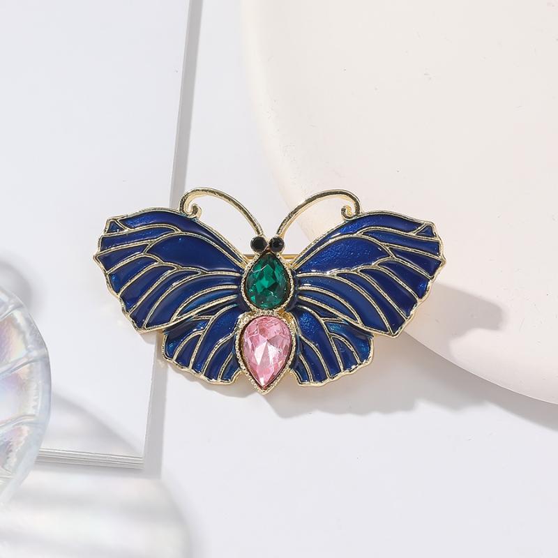1 ks Všestranný klopový odznak Oblečení Doplňky Dámský Lehký Luxusní Design Elegantní Mikro Vykládaný Zirkon Růžová Brož