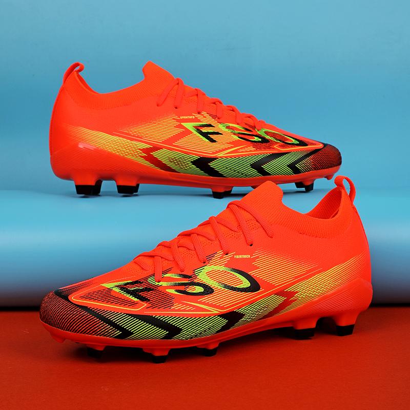

New Men Soccer Shoes Society Professional Fast Football Shoes Cleats Grass Training Sport Original Football Field Boots Sneakers 35