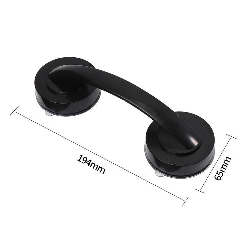 Hot 1/2Pcs Safety Helping Handle Anti Slip Support Toilet Bathroom Safe Grab Bar Handle Vacuum Sucker Suction Cup Handrail