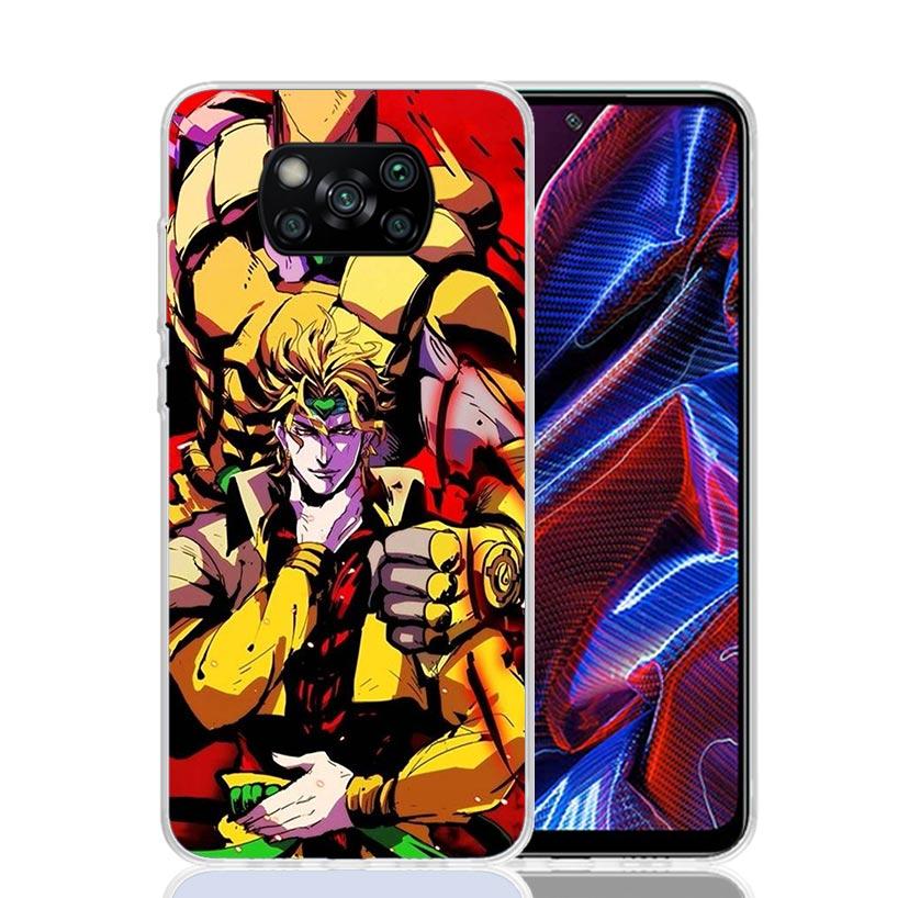 JoJo Bizarre Adventure Case Phone Cover for Xiaomi Redmi Note 10 9 9S 8 8T 7 5 Pro Mi 12T 11T 10T 9T 12 11 Lite A3 A2 Trend Fund