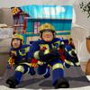Manta de dibujos animados Fireman Sam Suave Cómoda Peluche para siesta Adecuada para Sala de estar Oficina Dormitorio Cumpleaños Hogar Regalo para niño