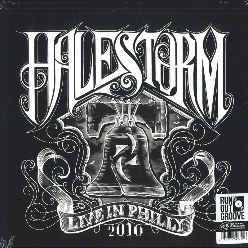 

LP Record HALESTORM - Live In Philly 2010 ROGV115 Run Out Groove, 2020 Europe Rock