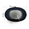 Oval Diving Mask Single Lens Scubas Mask Panoramic Wide View Tempered Glass Lens Freediving Water Mask For Underwater Adventures