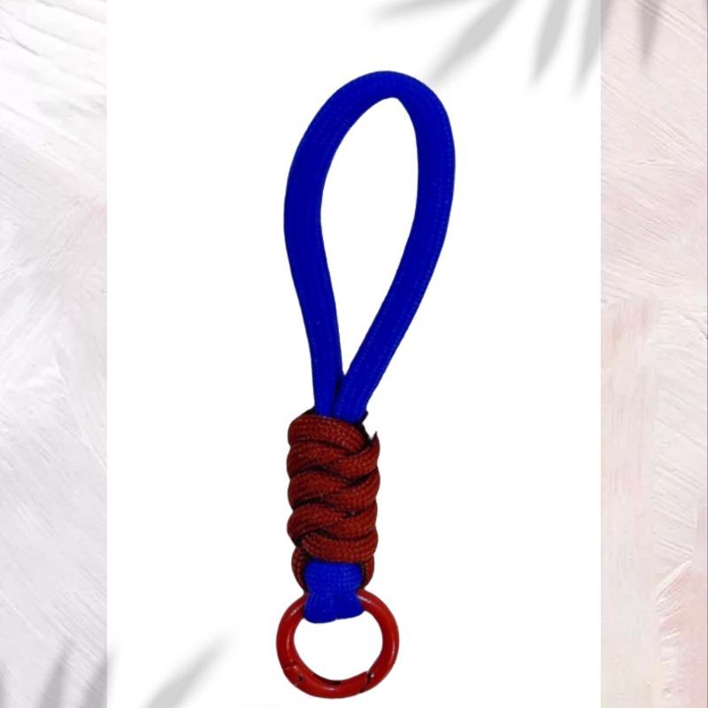 Kombinacja kolorów węzeł smycz do telefonu kreatywna krótka pleciona smycz etui na telefon komórkowy breloczek może być odpinana lina zapobiegająca utracie