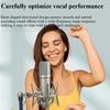 Top Studio Metal U87 Condenser Microphone Professional Cardioid Studio Mic for Recording Podcasting Voice Over Streaming Home  A