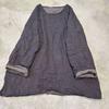 Johnature Women Vintage T-Shirts Spring Solid Color O-Neck Long Sleeve Chinese Style Female T-Shirts