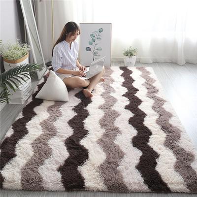 Fluffy Large Carpet Modern Living Room Long Hairy Lounge Carpet Fluffy Plush Rugs Bedside Rugs Children's Bed Down Foot Mats