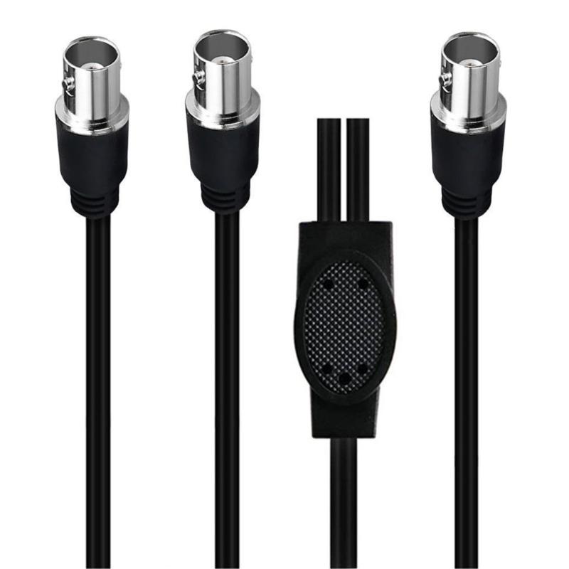 Koaxialkabel BNC Stecker auf Buchse/Buchse auf Buchse BNC 1 auf 2 Verbinderkabel Splitterkabel
