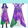 Weiches und atmungsaktives Descendants 3 Mal Cosplay-Kleid, perfekt gefertigt für Kostümveranstaltungen