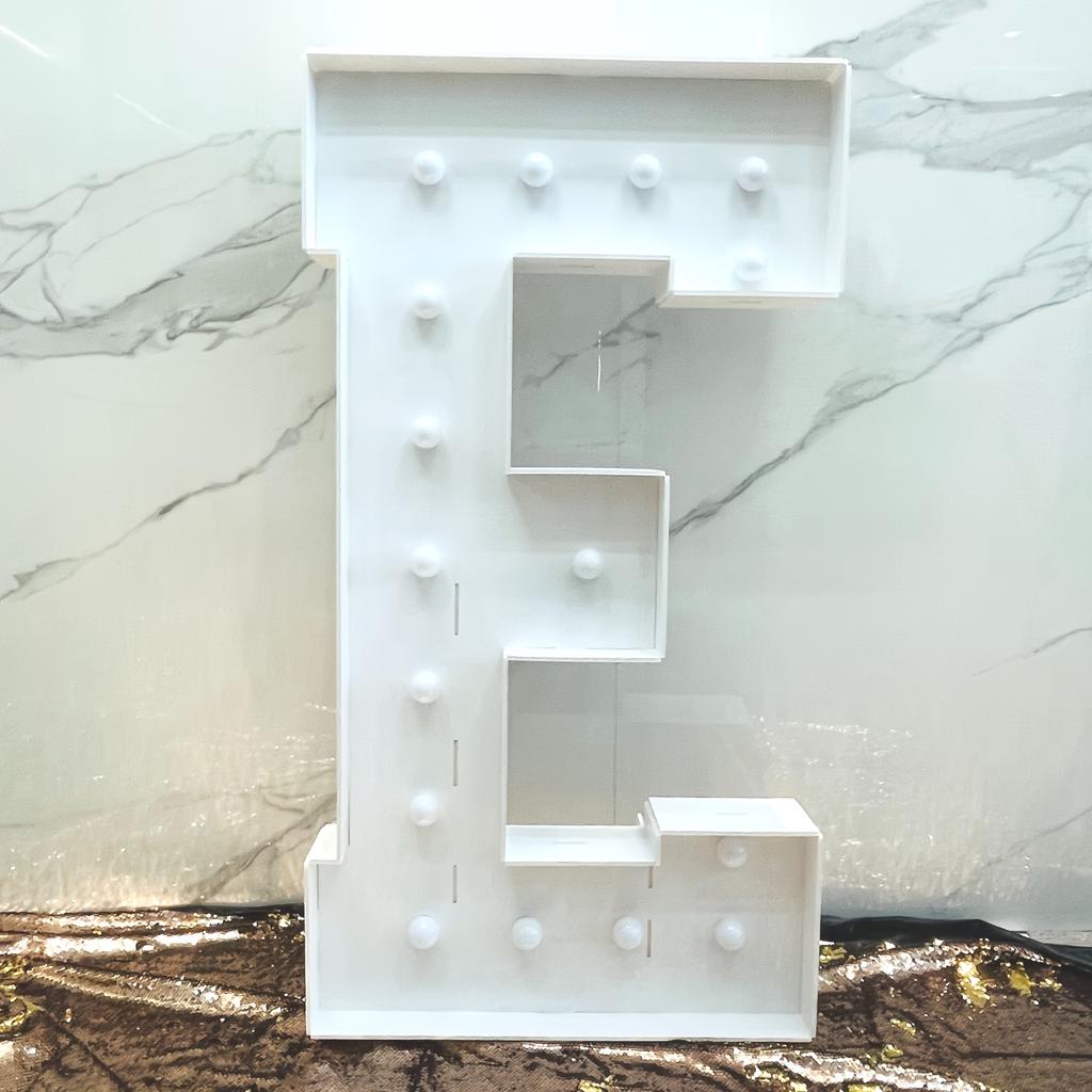 Versatile 1PC 92CM/3FT Marquee Letters with Warm Yellow Glow: Perfect for New Year Parties, Summer Bashes, Retirements & More (Balloon-Friendly!)