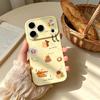 Spring picnic suitable for Apple 17PM mobile phone case 17/16PRO protective case, new iPhone15 anti-drop art