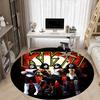 1pc KISS Band Office Round Area Rug, Under Office Chairs Bedroom Living Room Home Decor  A1016286