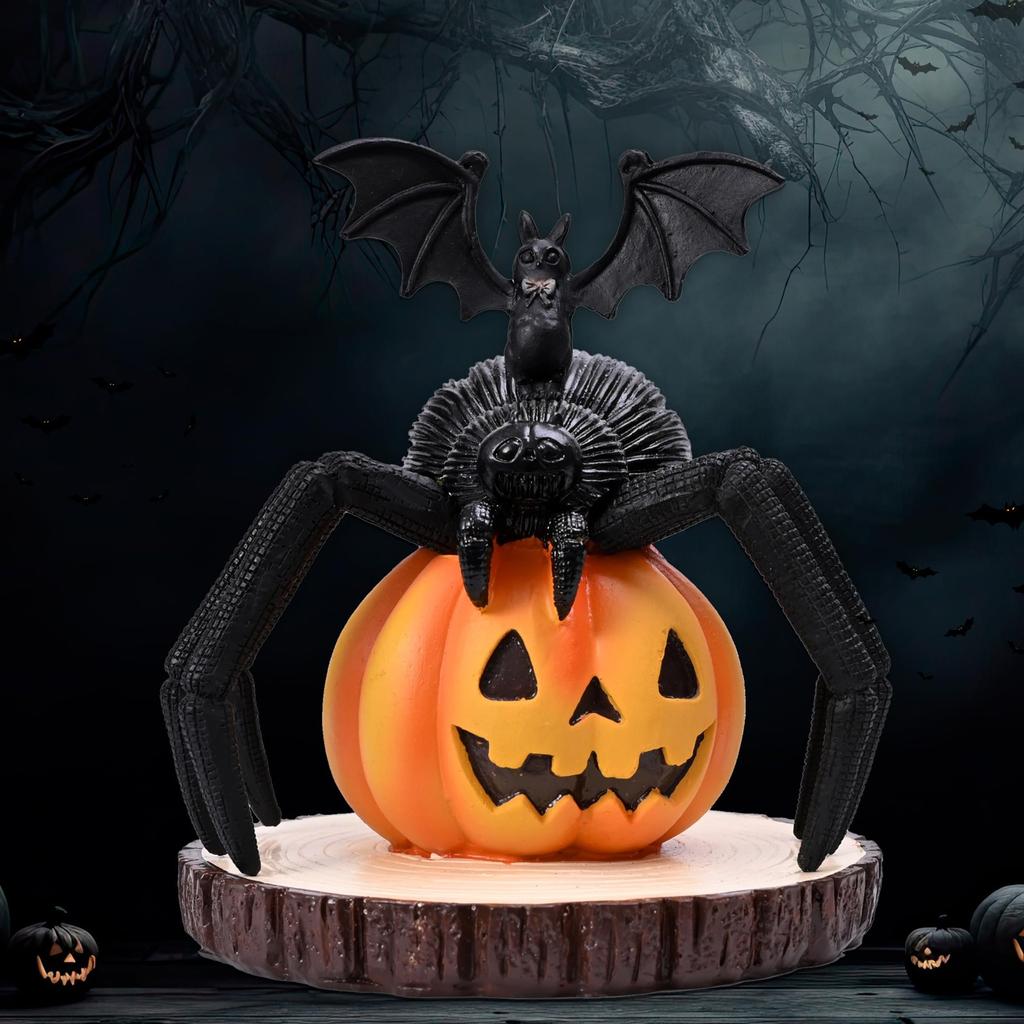 Halloween Decorations, Spider , Resin Ornaments, Home Desktop, Holiday Party