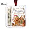 Gift Card Holder for Christmas Tree Cash Ornament, Clear Acrylic Money Holder, Holiday Xmas Hanging Decoration, Funny Ways to Christmas, Birthday