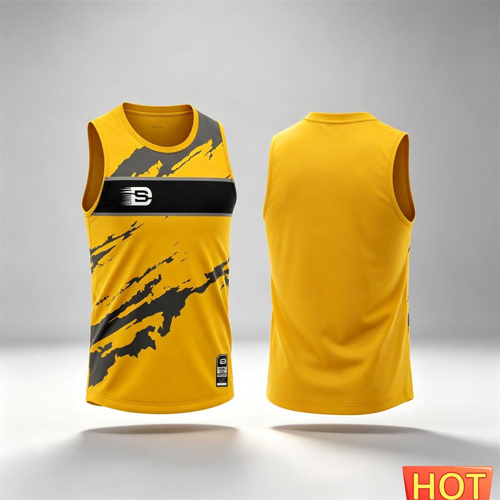 Sports Men's sleeveless T-shirt Summer Unisex Fitness Outdoor men's t-shirts and tank tops Quick Drying Loose Top Men's clothing