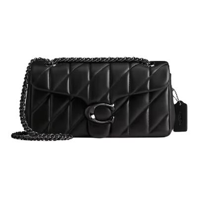 Borsa a Spalla Tabby 26 in Pelle Nappa Trapuntata CP150-V5BLK