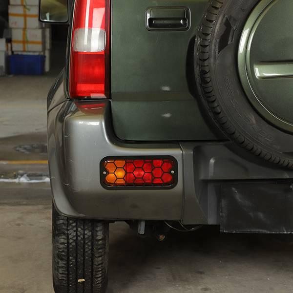 Paar Nebelschlussleuchten-Abdeckungen für 07-17 Suzuki Jimny