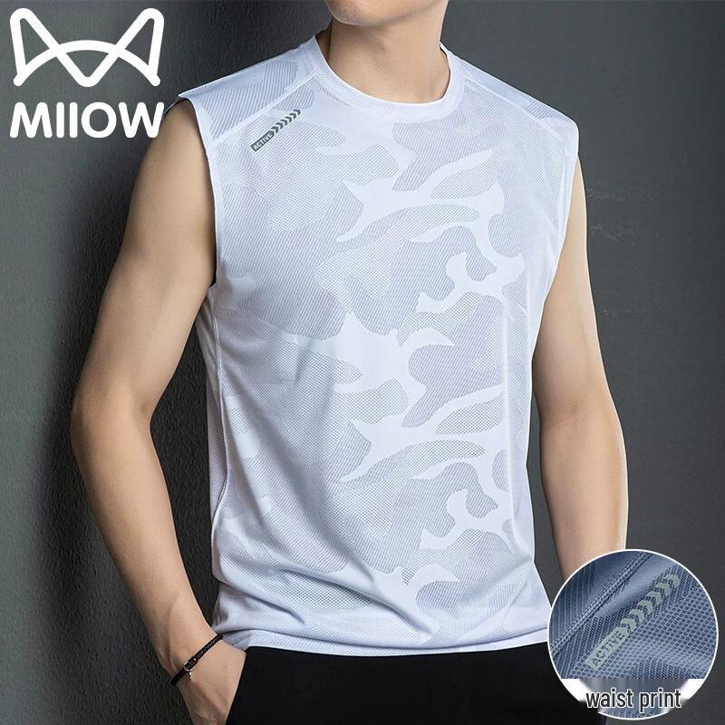 MiiOW Men s Casual Sports Tank Top 4XL