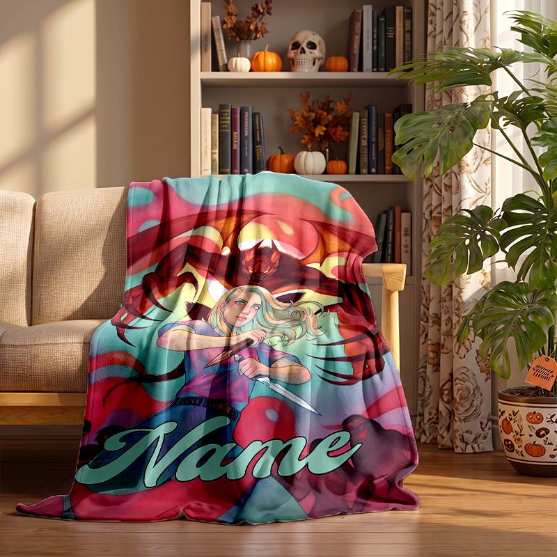 Buffy l'ammazzavampiri Coperte di flanella personalizzate Morbide Calde Accoglienti Plaid per Decorazioni per la casa Regali di Natale