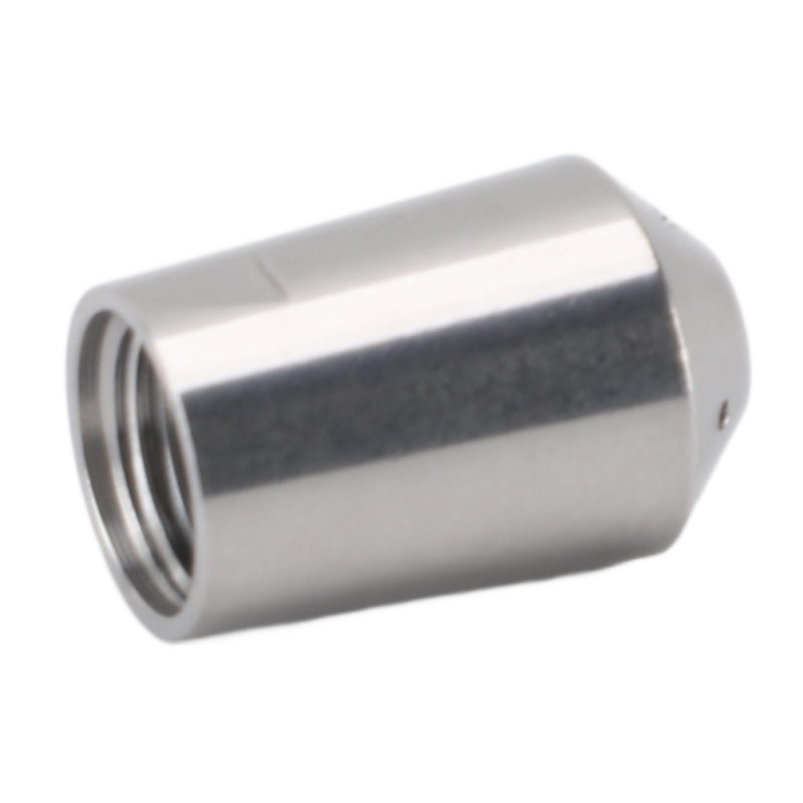 

Coffee Machine Nozzle Stainless Steel Milk Foam Spout Replacement Steam Wand Tip for Rancilio Four Hole