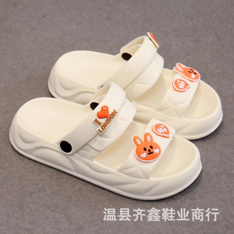 New Soft-soled Student Bathroom Slippers Beach Cool Slippers Women's Indoor Drag Summer Going Out Flats