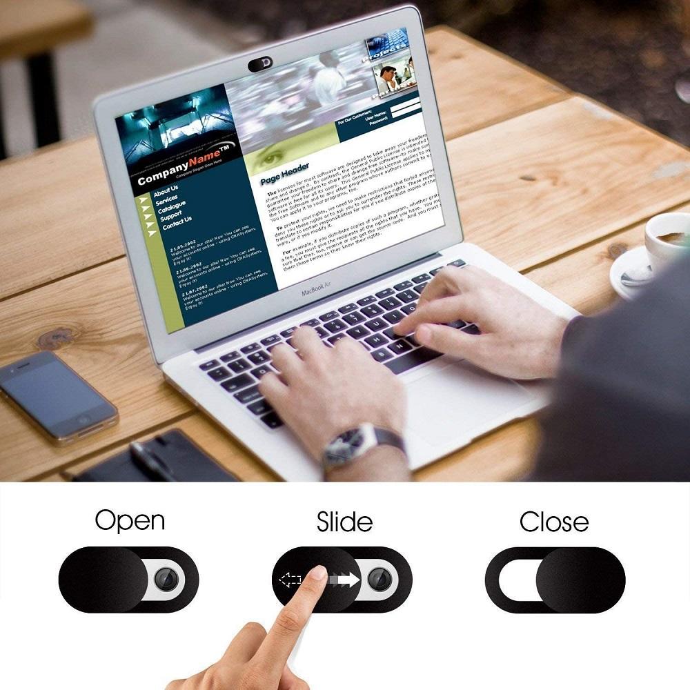 Webcam Cover Privacy Protective Cover for iPad iPhone Samsung Xiaomi Mobile Universal WebCam Cover Shutter Magnet for Laptop Tablet PC Camera
