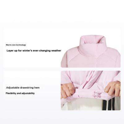 Helionic Logo Water Resistant Windproof Warm Sports Casual Long Sleeve Down Jacket Women Jacket KH3976