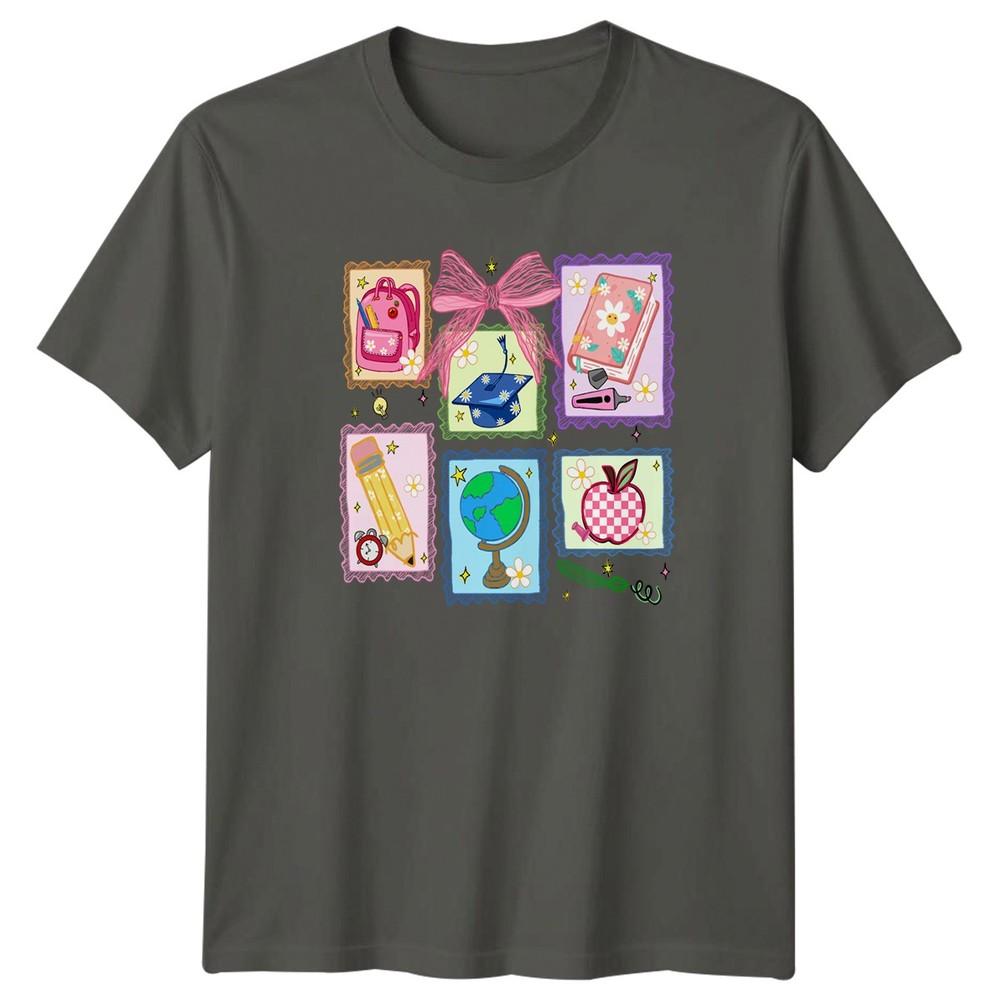 Funny Back To School Teacher TShirt School Supplies Graphic Unisexs Unisexs Tee S