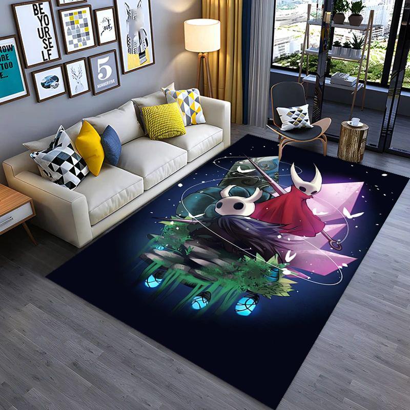Light Darkness Clash Carpet Floor Mats Living Room and Bedroom Mats Art Bathroom Mat Office Chair Cushion