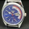 REFURBISHED VINTAGE SEIKO 5 AUTOMATIC 6309A JAPAN MENS BLUE DIAL WATCH a440844-4