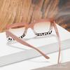 Europe and the United States new trend large frame glasses fashion sunglasses simple frame explosion men and women two-color models