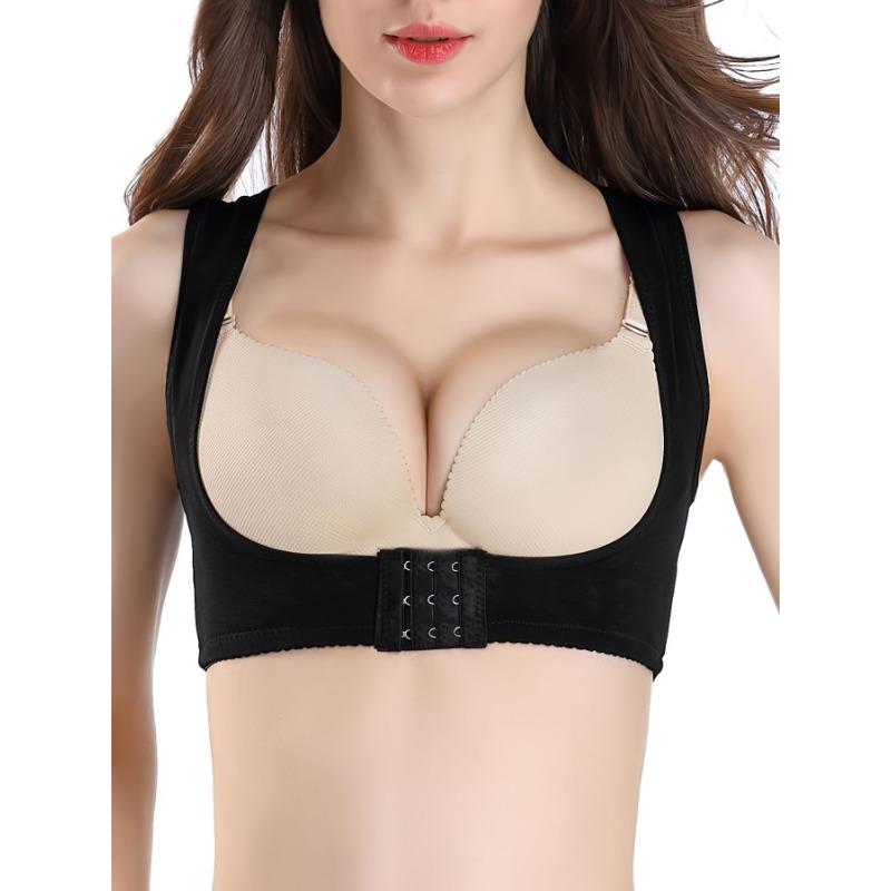 Anti-hunchback and Anti-sagging Underwear Invisible Back Cross Type S чёрный