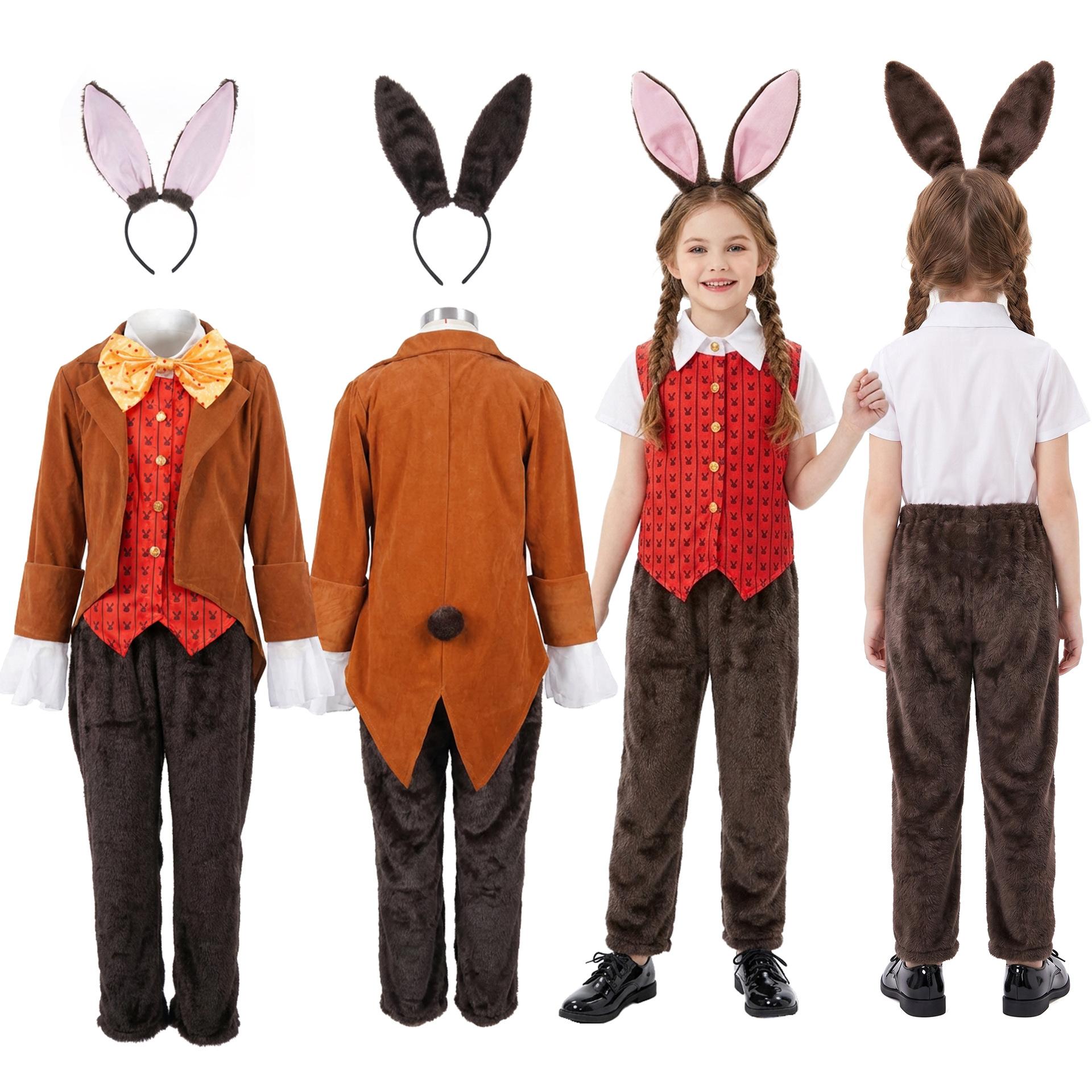 Alise Brīnumzemē Bērnu Marts Zaķis Cosplay