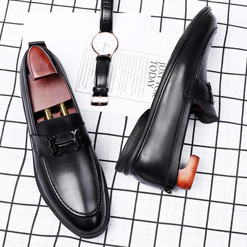 Genuine Leather Boat Shoes Men High Quality Slip on Loafers Men Flats Casual Shoes Luxury Brand Outwear Shoes Classic Loafers