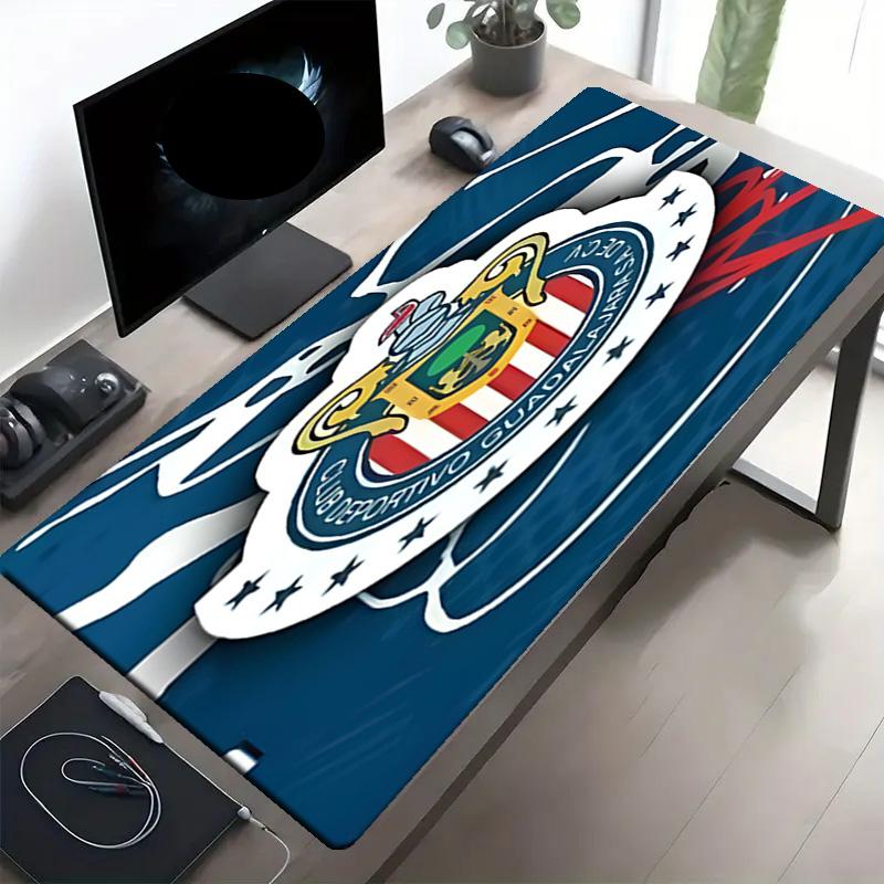 Club Deportivo Guadalajara Print Mouse Pad, Anti‑Slip Desktop Keyboard Mat, for PC Laptop Gaming Working Daily Use, Cool Festival Surprise Gift