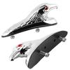 TIMOTRAS Motorcycle Eagle Head Decorative Mudguard Modified with Aluminum Chromium Plating