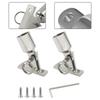 Marine Environments Bimini Top Accessories Complete Bimini Top Setup Deck Hinge Boat Hardware Bimini Top Setup