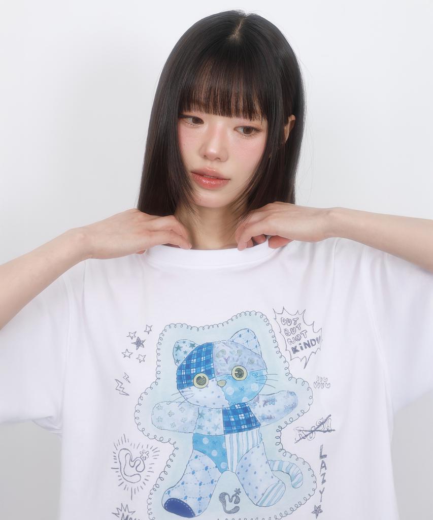 LMR Toy Shangnyong Graffiti Short Sleeve T-Shirt White